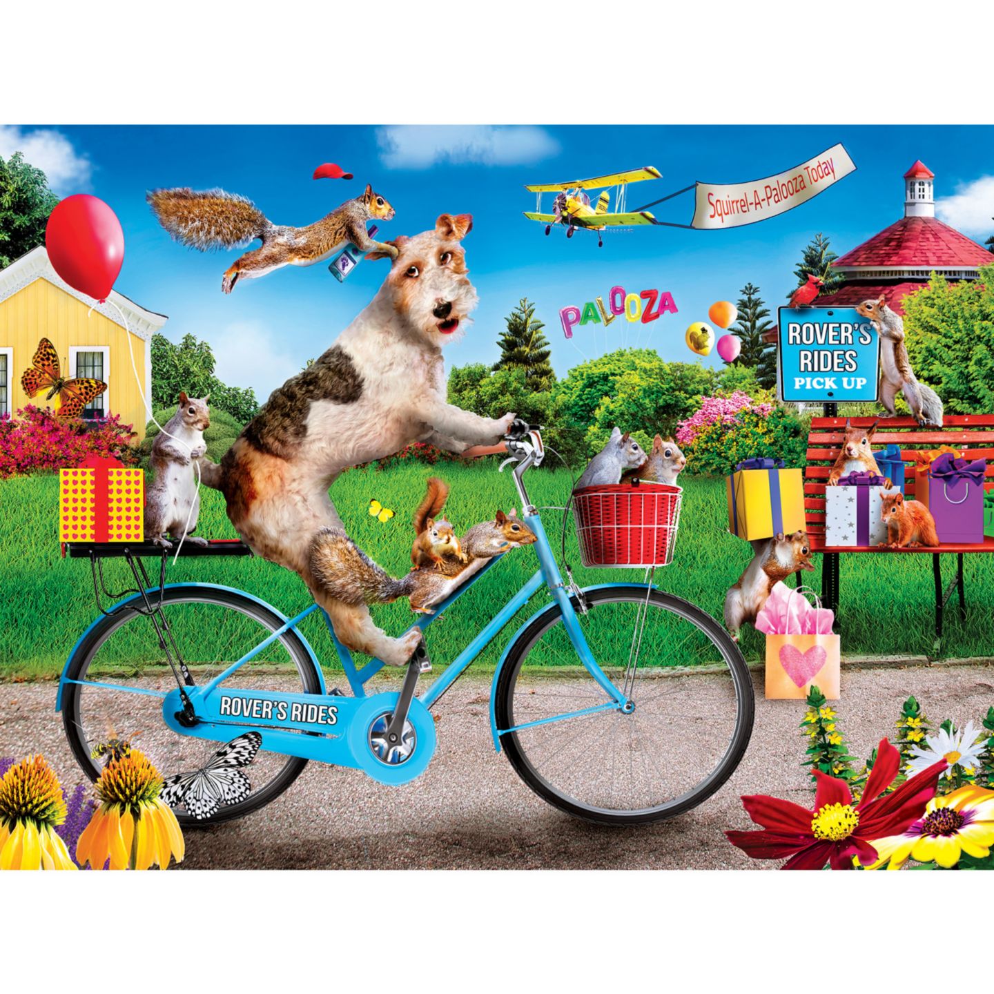 Пазл MasterPieces Puzzles Rover Rides с удобным захватом, 300 деталей, от 11 лет, цвет: Разноцветный — фото 2