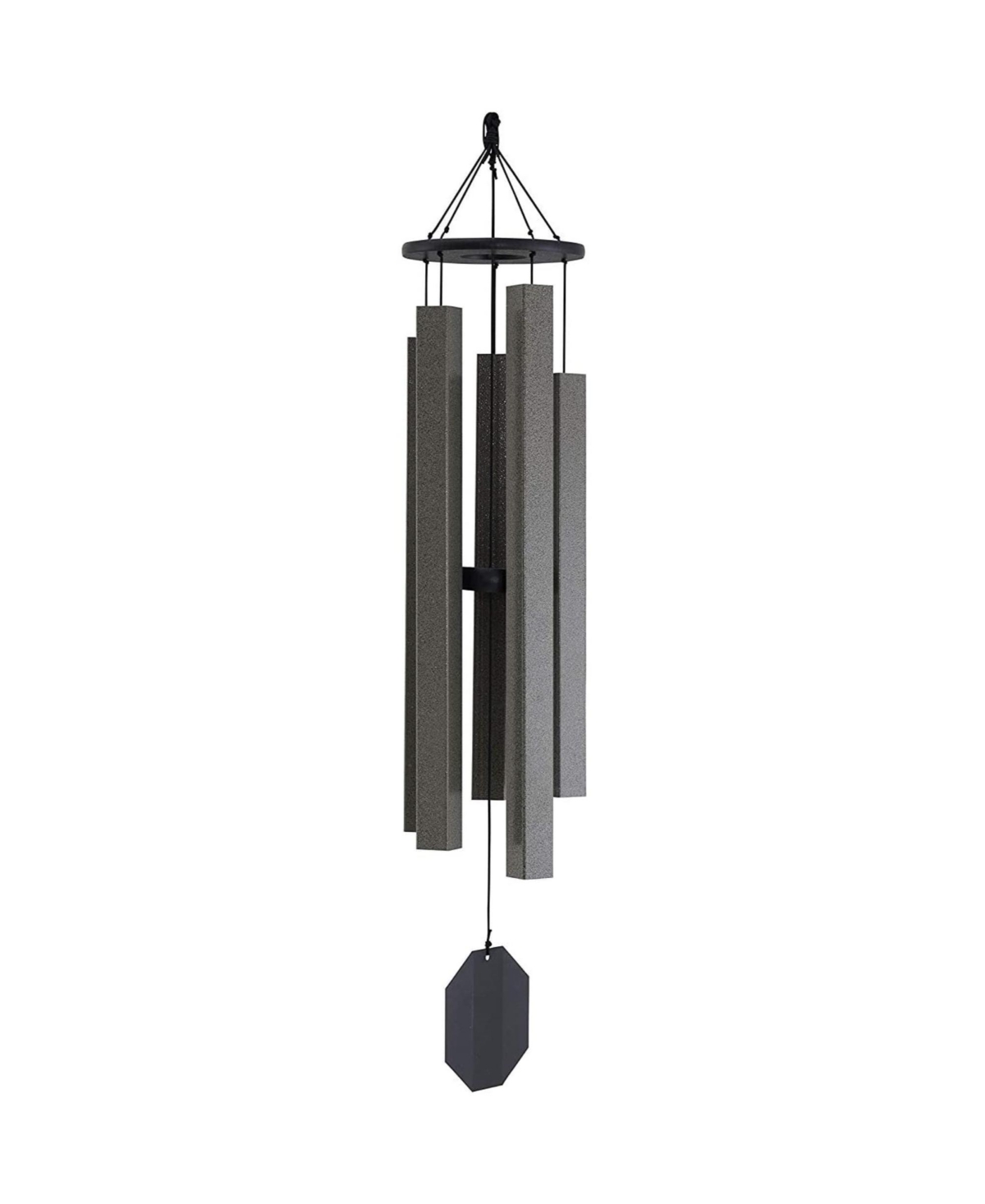 Alpine Whisper Wind Chime Amish Crafted, Mocha, 43in - Multi