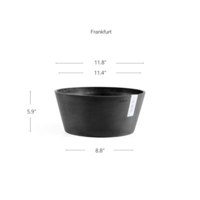 Modern Plastic Frankfurt Flower Pot Planter