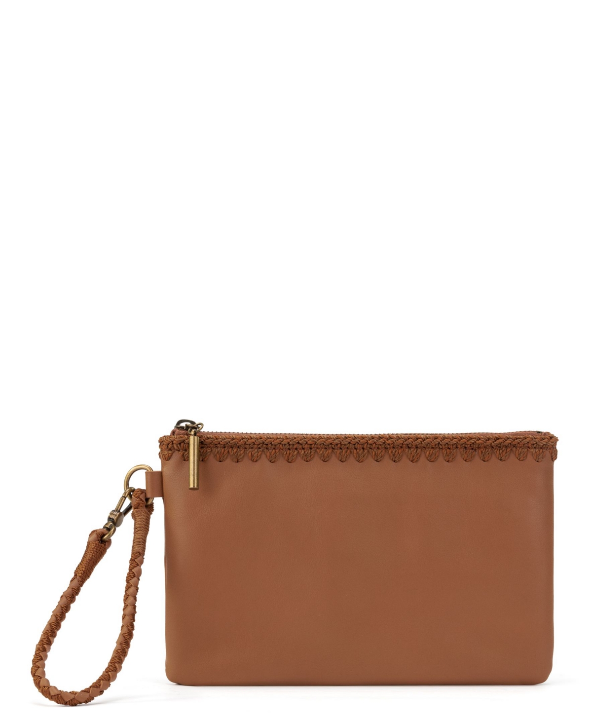 The Sak Women's Vita Leather Wristlet In Tobacco