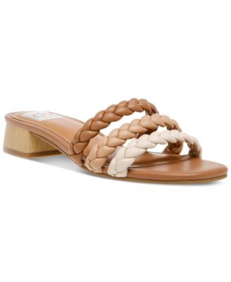 DV Dolce Vita - Women's Natori Strappy Block-Heel Slides