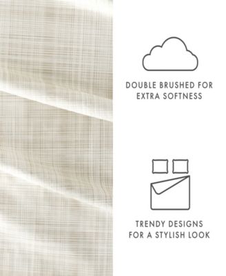 The Timeless Classics Premium Ultra Soft Pattern 4-Pc. Sheet Set, California King