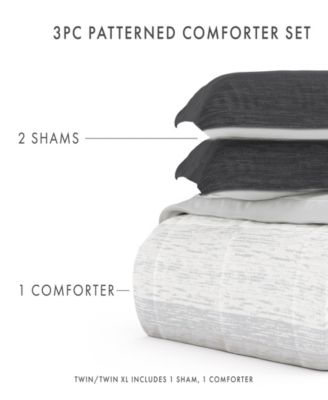 Ultra Soft Ombre 3-Pc. Comforter Set, Queen