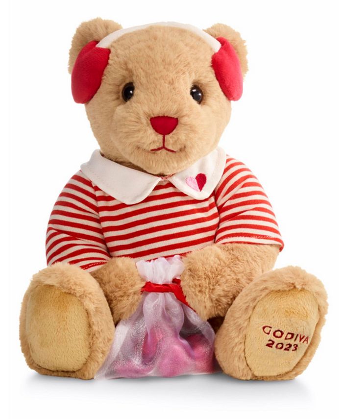 Godiva Limited Edition Valentine's Day 2023 Plush Bear - Macy's