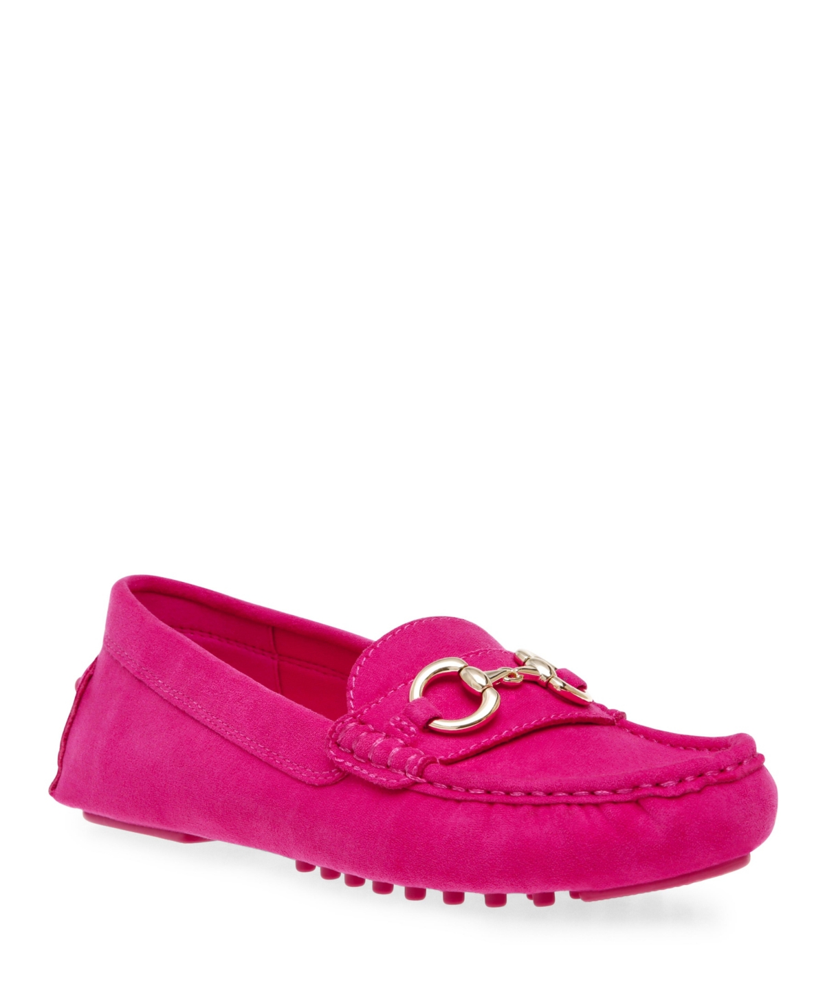 Anne Klein Women's Chrystie Moccasin Driver Loafers In Pink