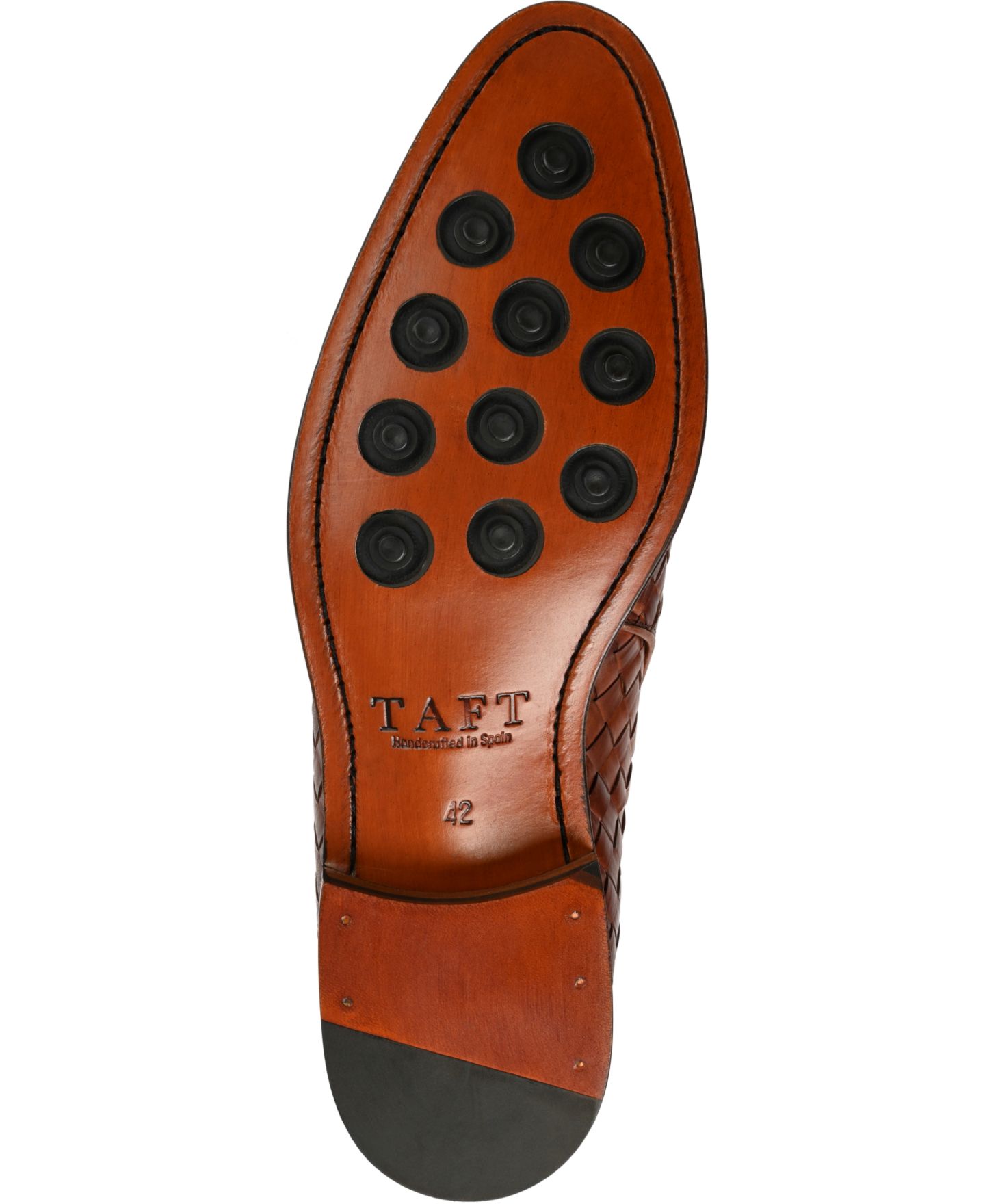 Мужские ботинки Taft Dylan Hand-Woven Leather Buckle Jodhpur, цвет: Коричневый — фото 5
