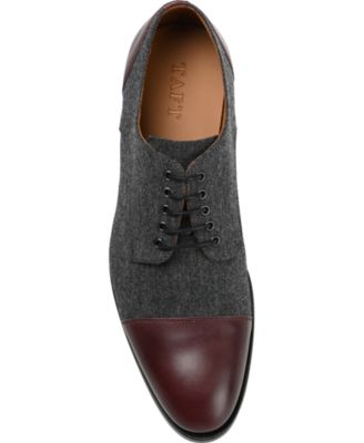 Men's Jack Handcrafted Leather, Velvet and Wool Dress Shoes