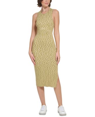 Calvin Klein Jeans - Women's Space-Dyed Sleeveless Midi Dress