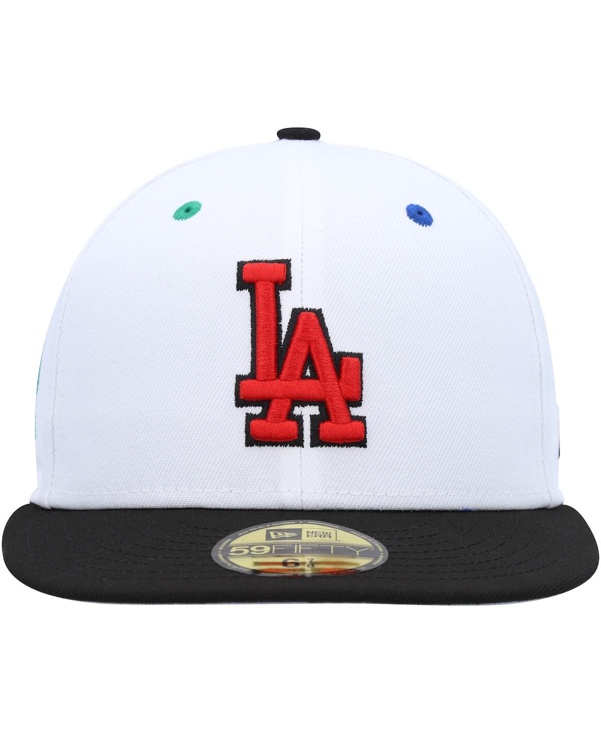 Men's New Era Black Los Angeles Dodgers 60th Anniversary Primary Eye 59FIFTY Fitted Hat - Black