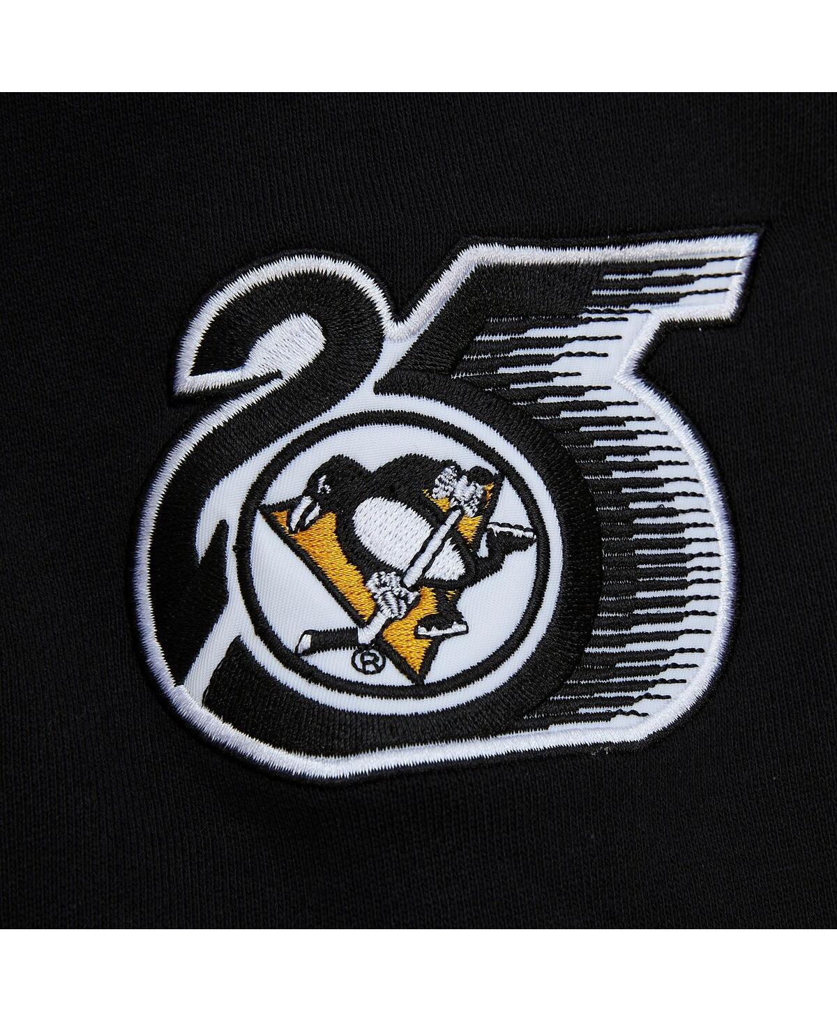 Men's Mitchell & Ness Black Pittsburgh Penguins 1992 Stanley Cup Champions Pullover Sweatshirt - Black