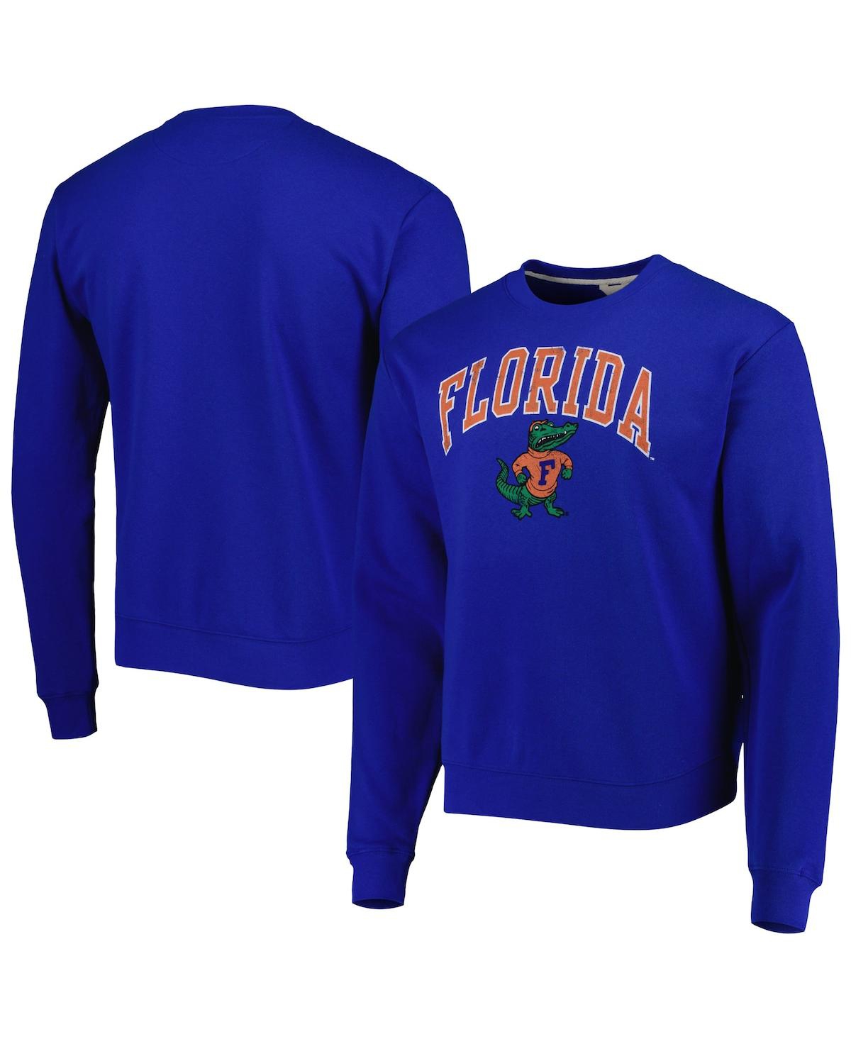 Men's League Collegiate Wear Royal Florida Gators 1965 Arch Essential Fleece Pullover Sweatshirt - Royal