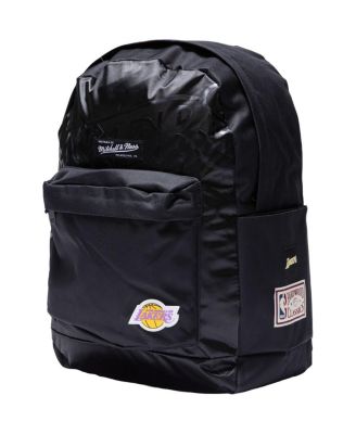 Boys and Girls Black Los Angeles Lakers Team Backpack