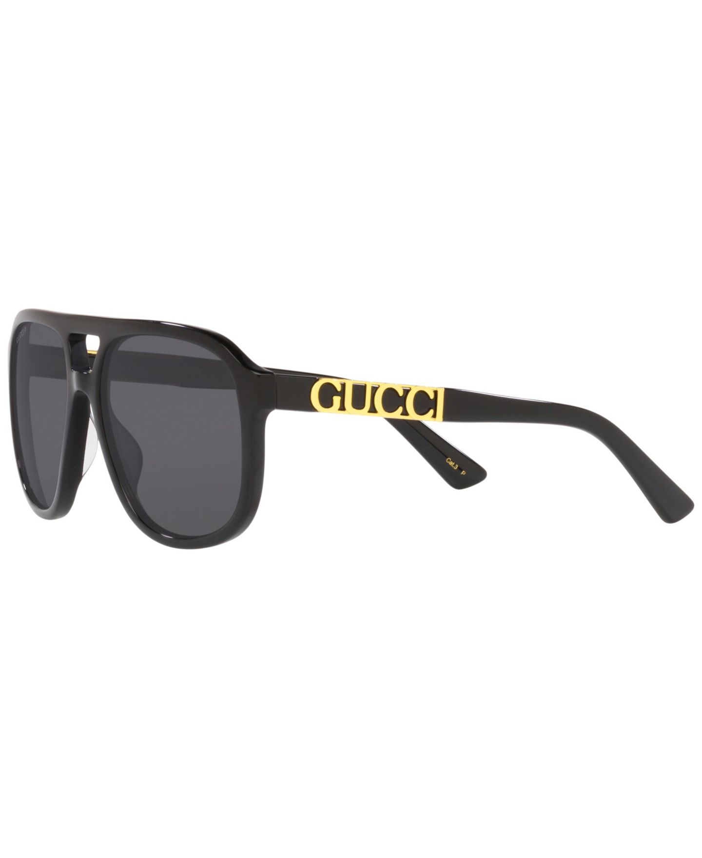 Солнцезащитные очки Gucci Unisex Polarized Sunglasses, GG1188S, цвет: Чёрный — фото 5