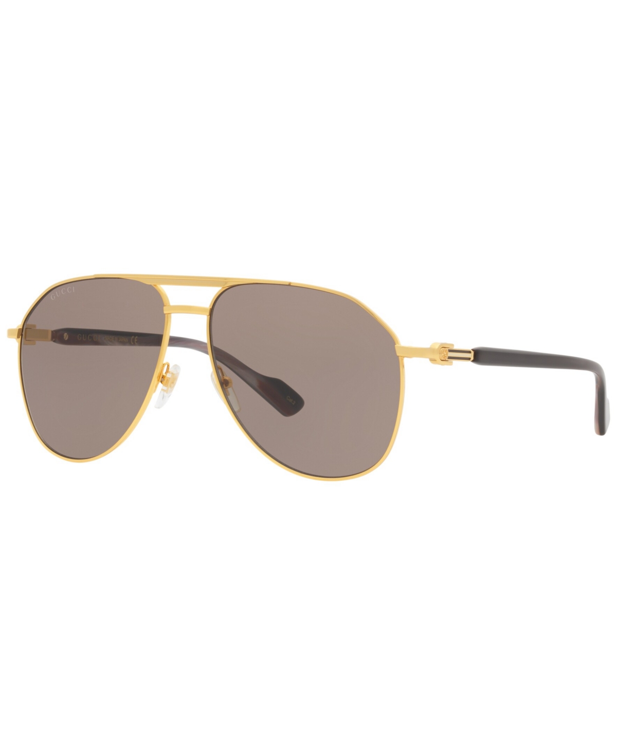 Gucci Men's Sunglasses, Gg1220s In Gold-tone Clear