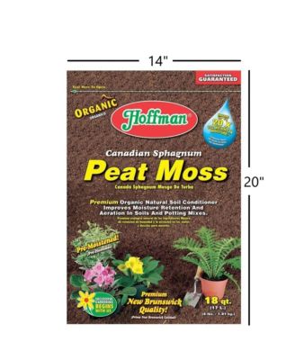 Hoffman A H  Inc/Good Earth Canadian Sphagnum Peat Moss - 18qt