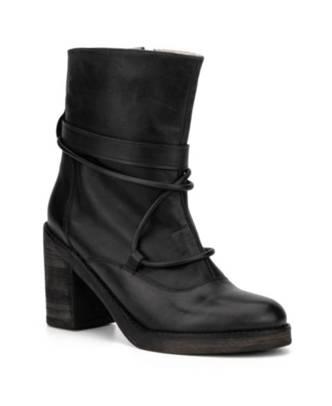 Женские ботинки Vintage Foundry Co Denisa Heeled, цвет: Чёрный
