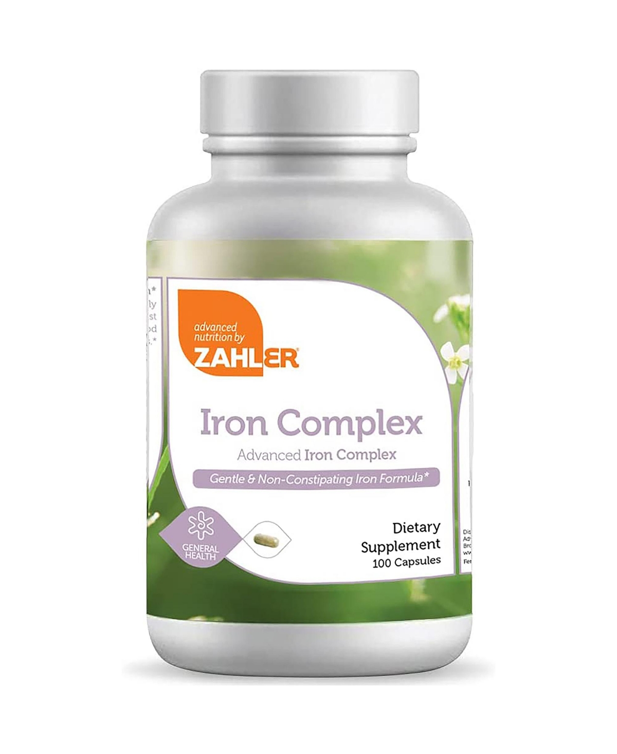 Iron Complex Vitamin with Ferrochel - 100 Capsules