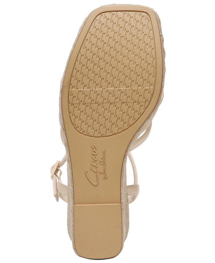 Irene Strappy Espadrille Platform Wedge Sandals