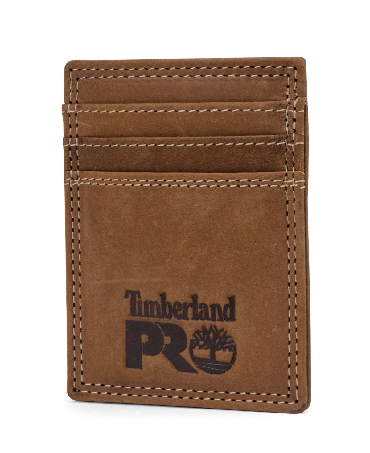 Timberland Pro Men's Pullman Front Pocket Wallet In Wheat