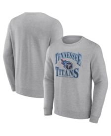 Men's Fanatics Branded Heather Gray Tennessee Titans Favorite Arch Raglan Pullover Hoodie
