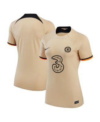 Women's Gold Chelsea 2022/23 Third Replica Jersey