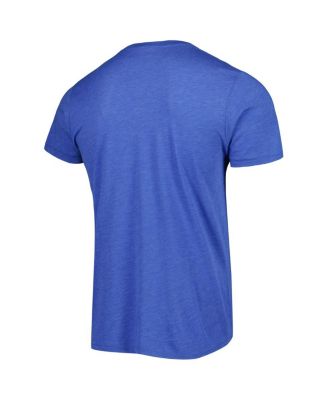 Men's Stephen Curry Royal Golden State Warriors Player Caricature Tri-Blend T-shirt