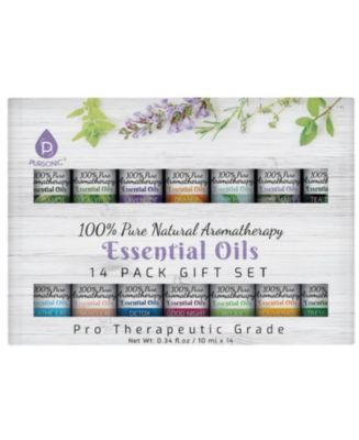 PURSONIC 14 Pack of 100% Pure Essential Aromatherapy Oils - Macy's