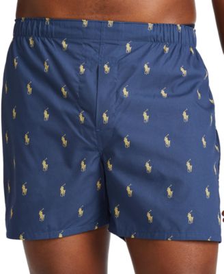 Polo Ralph Lauren Men's 3-Pack Classic Woven Cotton Boxers