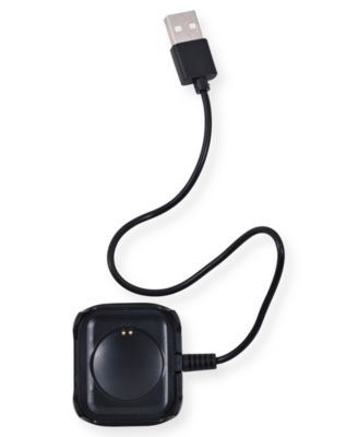 Unisex White Silicone Smart Watch 38mm