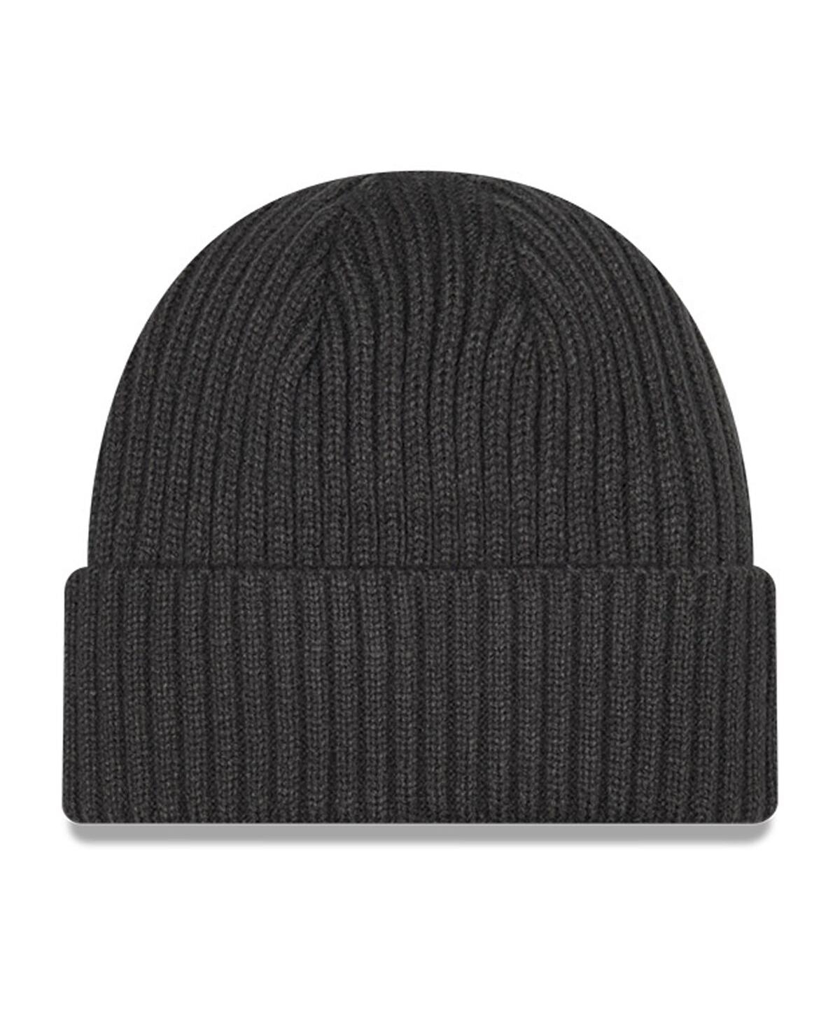 Shop New Era Big Boys And Girls  Graphite Chicago Bears Core Classic Cuffed Knit Hat