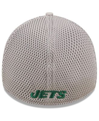 Men's Gray New York Jets Team Neo 39Thirty Flex Hat