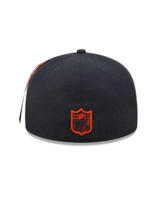 New Era Men's X Alpha Industries Navy Chicago Bears Alpha 59Fifty ...