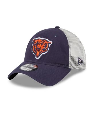 New Era Men's Navy, Natural Chicago Bears Loyal 9Twenty Trucker ...