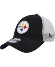 Men's Pittsburgh Steelers New Era Black 2022 Sideline Coaches 39THIRTY Flex Hat M/L