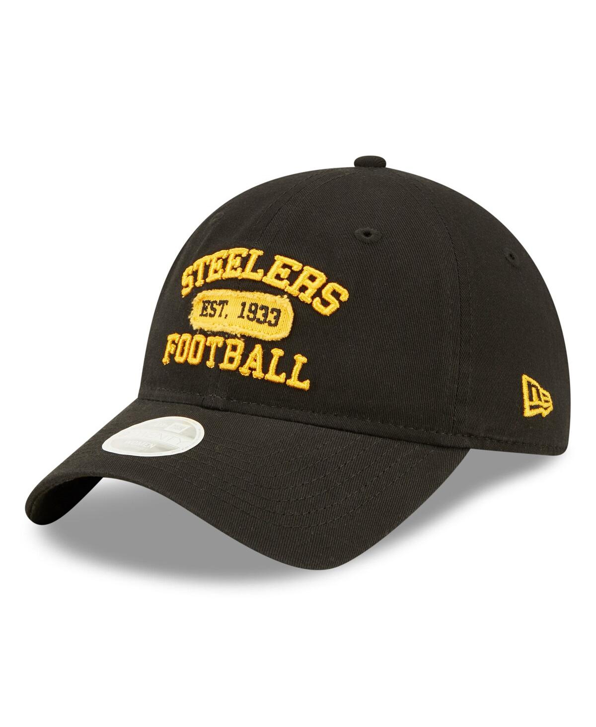 Shop New Era Women's  Black Pittsburgh Steelers Formed 9twenty Adjustable Hat