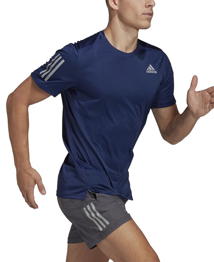 adidas Men's Own The Run ClassicFit Reflective Running TShirt Macy's