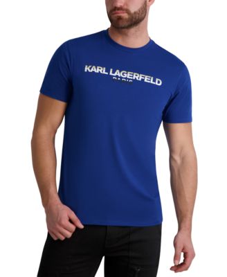 KARL LAGERFELD PARIS - Men's Slim-Fit Shadow Logo T-Shirt