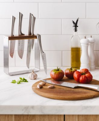 Damashiro Kinzoku Knife Block Set, 7 Piece