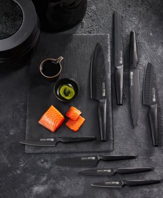 Cuisine::pro® Id3 Black Samurai the Egg Knife Block Set, 9 Piece