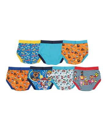 nickelodeon Paw Patrol Boys 5 Pack Underwear Briefs Size 6