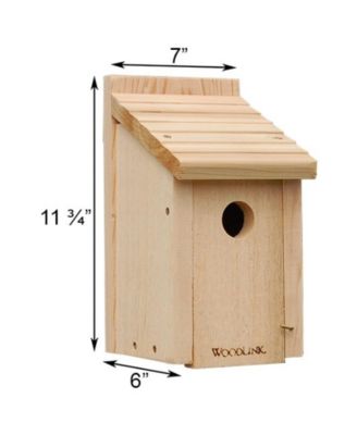 Wooden Cedar Bluebird House