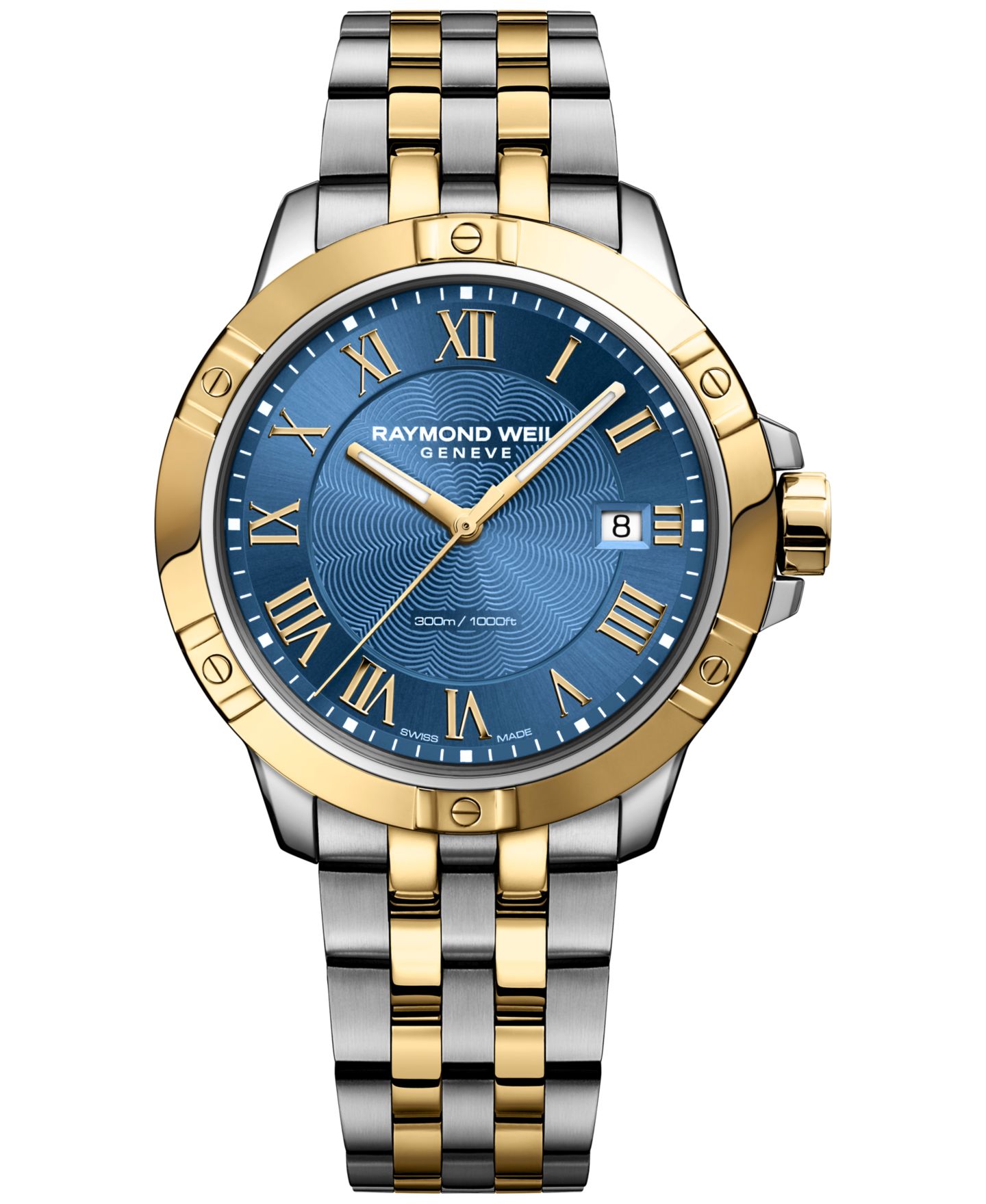 Мужские часы Raymond Weil Tango Classic, двухцветная сталь, 41 мм — фото 1