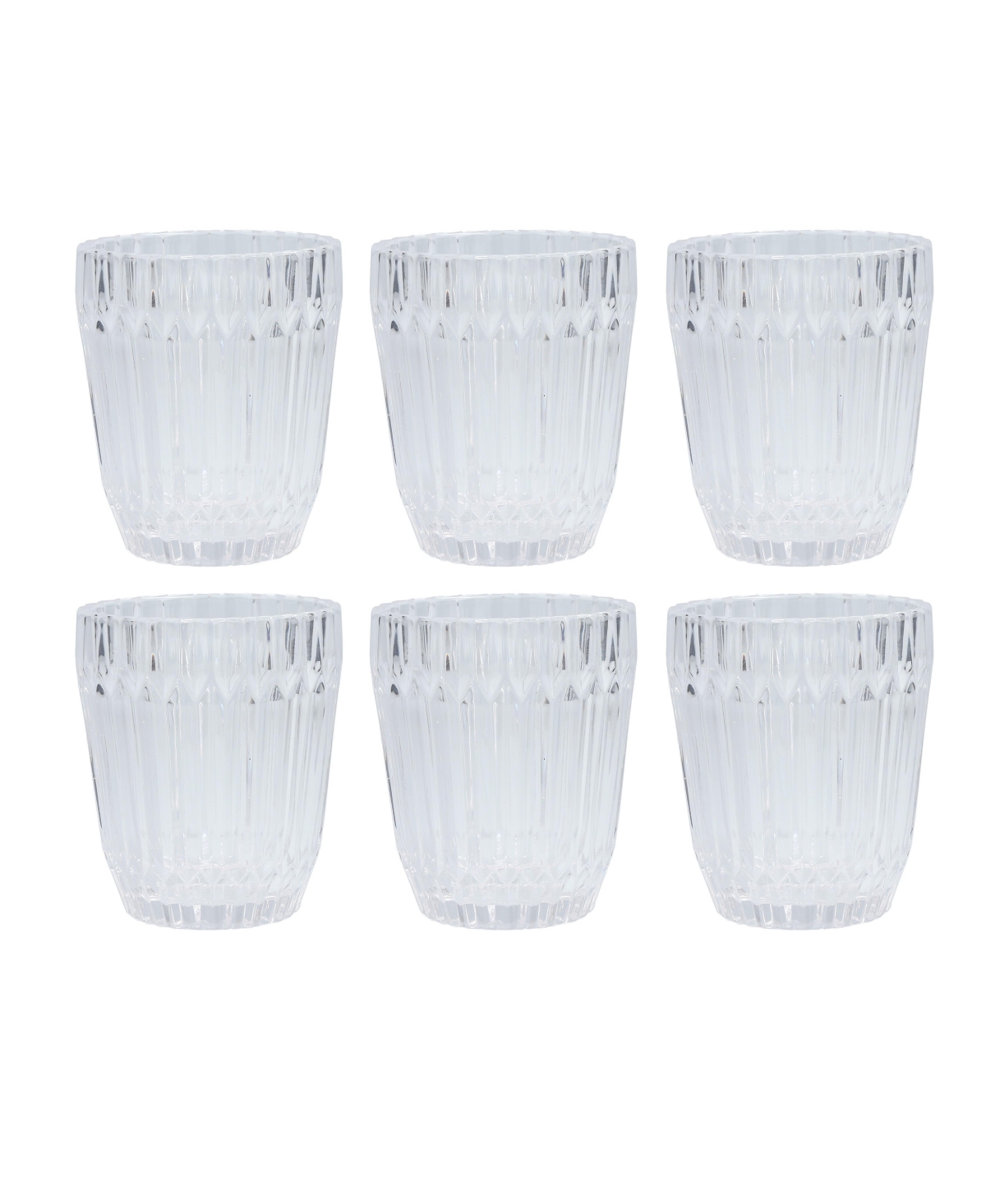 FORTESSA ARCHIE SET OF 6 DOUBLE OLD FASHIONED GLASSES