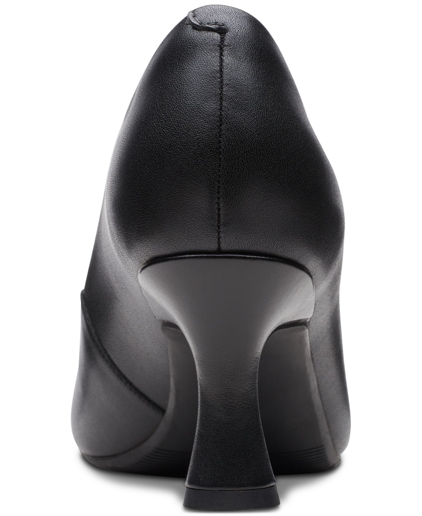 Женские туфли Clarks Kataleyna Gem Pointed-Toe Comfort Pumps, цвет: Чёрный кожаный — фото 3