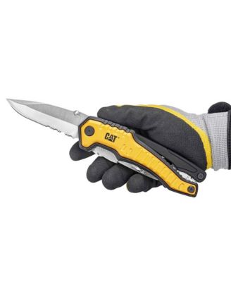 XL 9-in-1 Multifunction Knife and Pliers Tool with Pouch