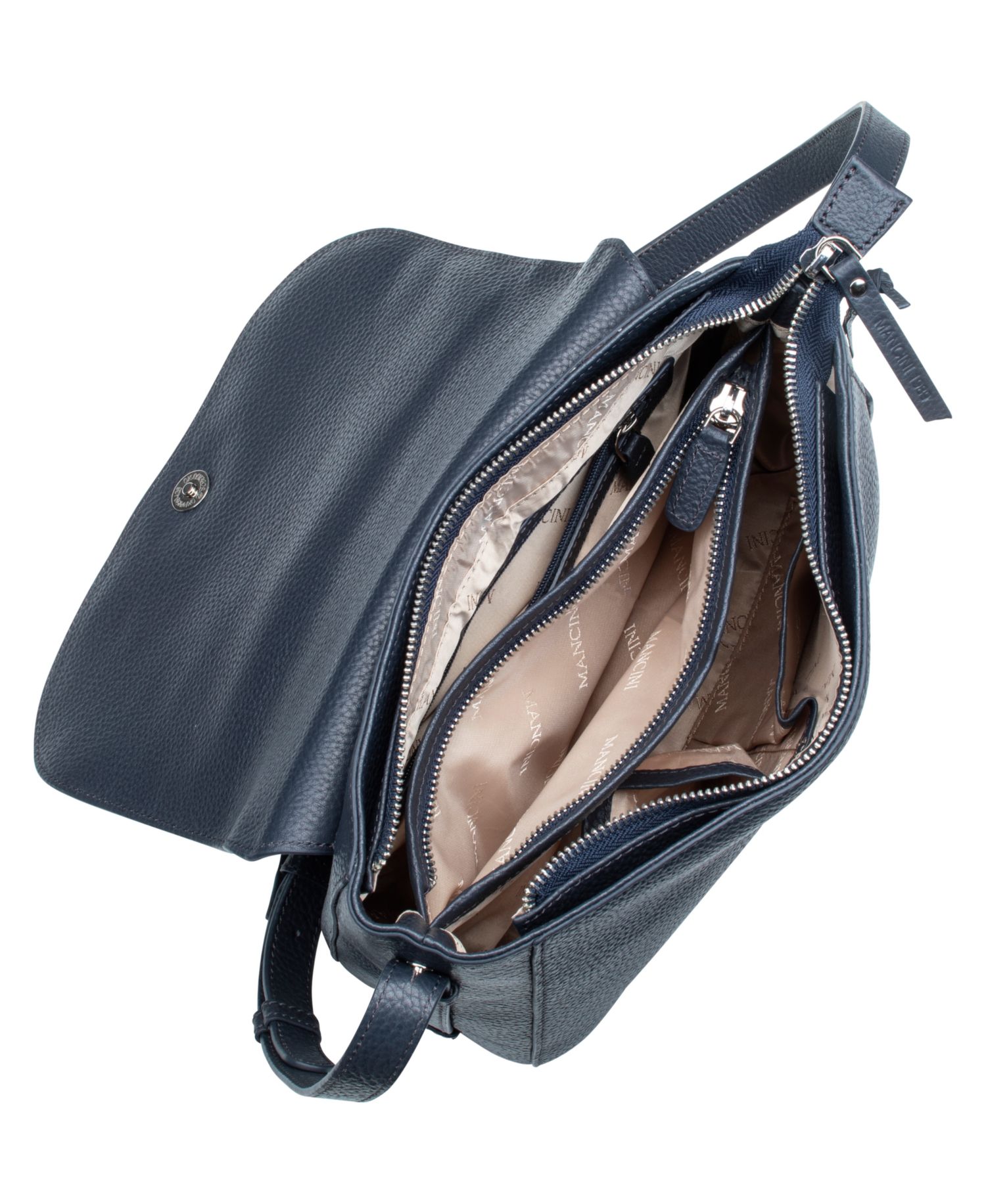 Amy Small Pebbled Leather Crossbody Bag