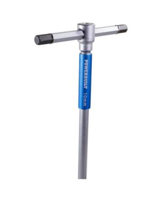 8 Piece Metric T-Handle Hex Key Wrench Set with Storage Rack