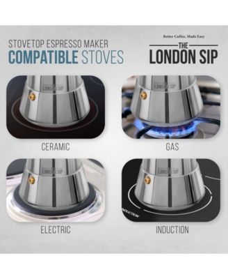 Stainless Steel Coffee Maker 3-cup