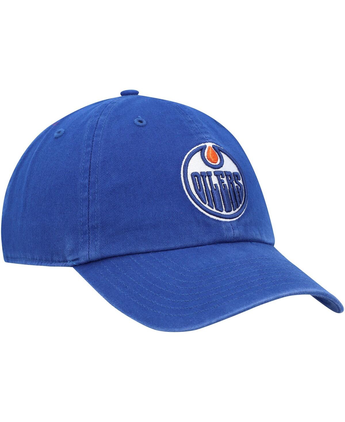 Men's '47 BrandEdmonton Oilers Clean Up Adjustable Hat - Royal