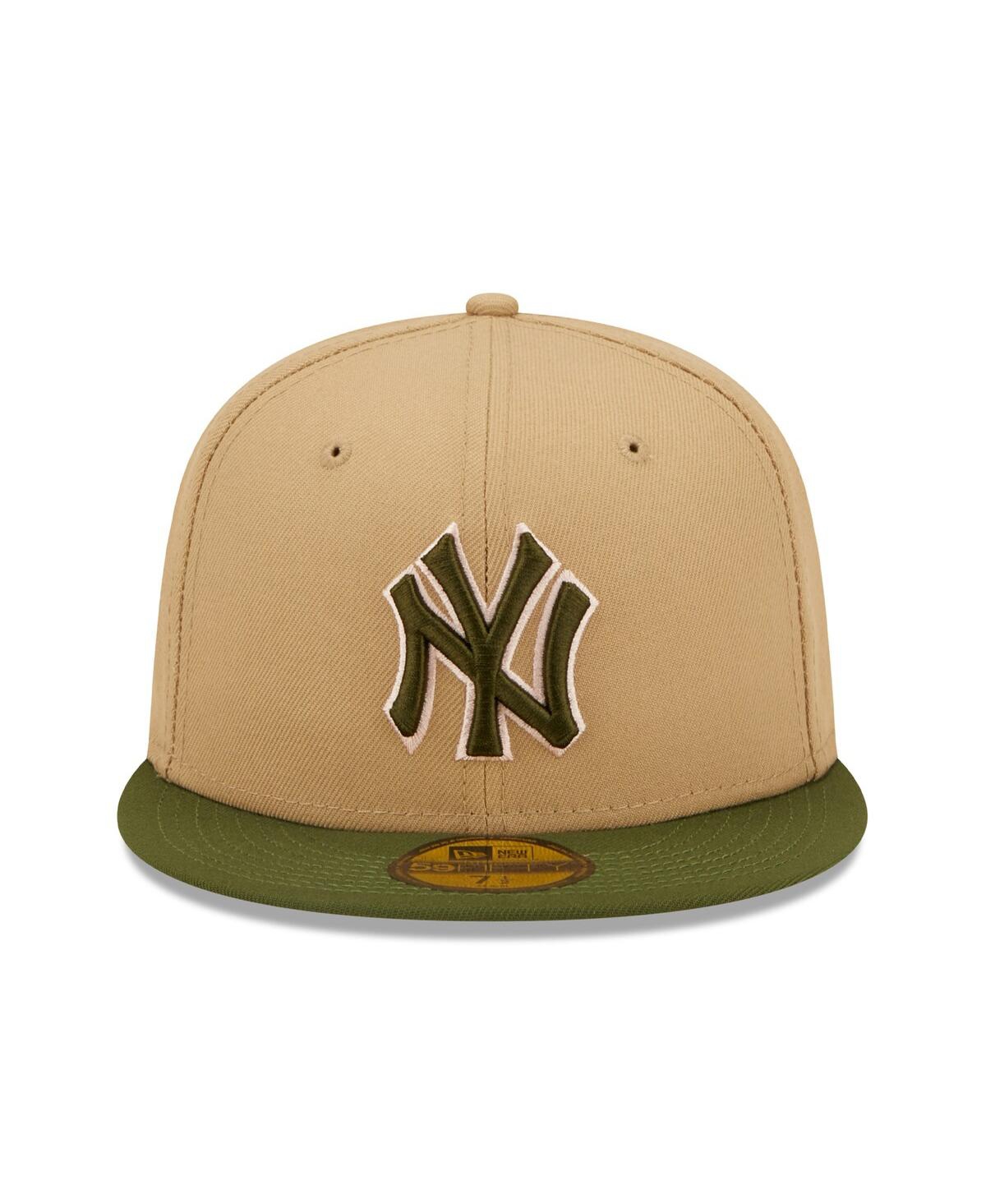 Men's New Era Khaki York Yankees 59FIFTY Fitted Hat